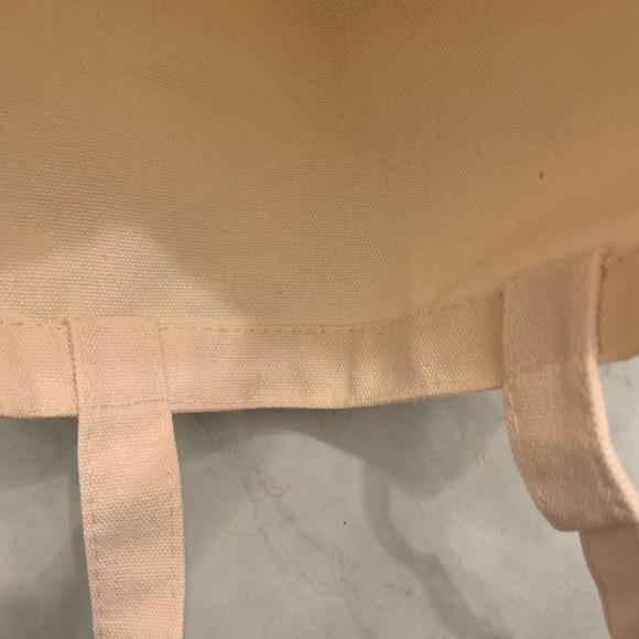 Canvas Tote bag 15.74x13.77 in. New no tags - Picture 10 of 11